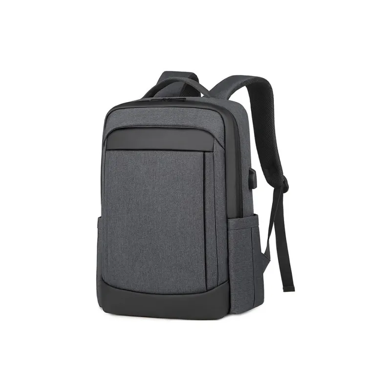 PULUWIRR Oxford Short Business Trip Stylish Lightweight Backpack Regular Unisex Black/Dark Gray/Light Gray/Blue-5