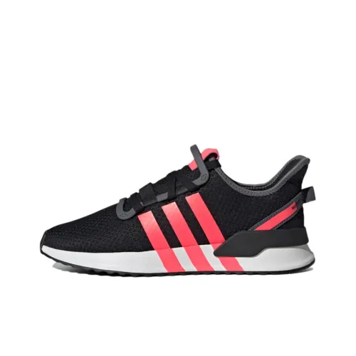 Adidas Originals U_Path Run Casual Shoes Unisex Low-Top Black/Pink/White