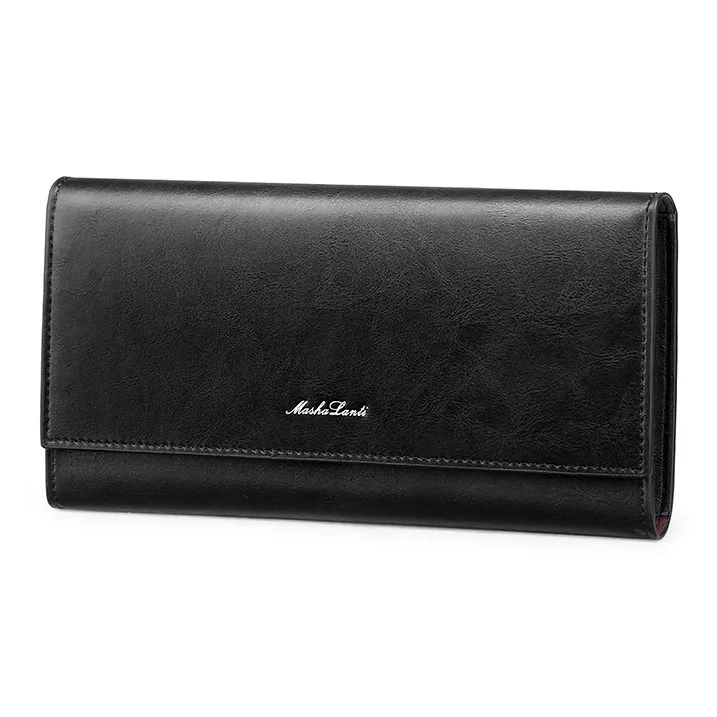 MashaLanti Synthetic Leather Wallet Men's Coffee/Smoke Gray-12