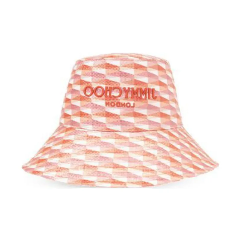 Jimmy Choo Catalie Patterned Bucket Hat-1