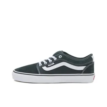 Vans CHUKKA Water-Resistant Coverage Low-Top Skateboard Shoes Women's Black White