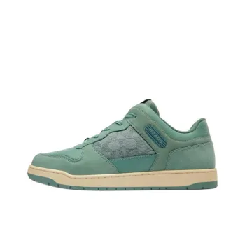 COACH C201 Low Top Skateboard Shoes Men's Green