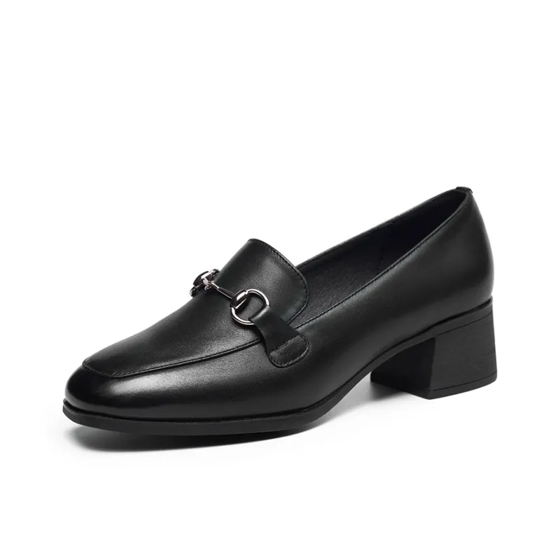 AOKANG Loafers Women's Black-1