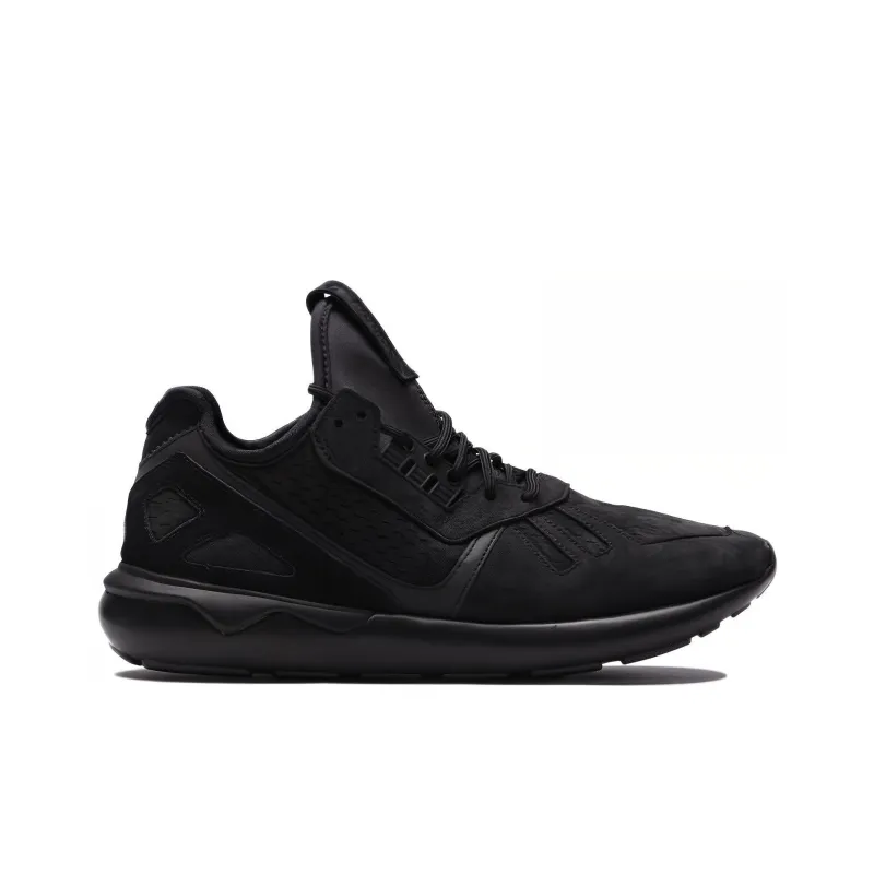 Adidas Originals Tubular Runner Wear-Resistant Coverage Low-Top Casual Shoes Unisex Black-1