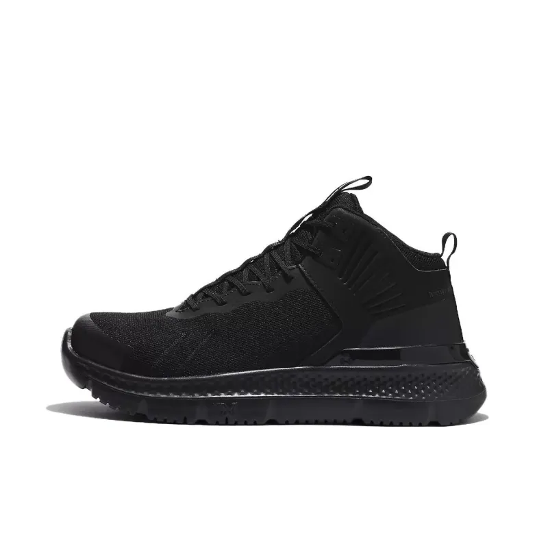 Timberland Setra Pro Comp Toe Anti Slip Wear Resistant Mid Top Casual Shoes Men's Black-0