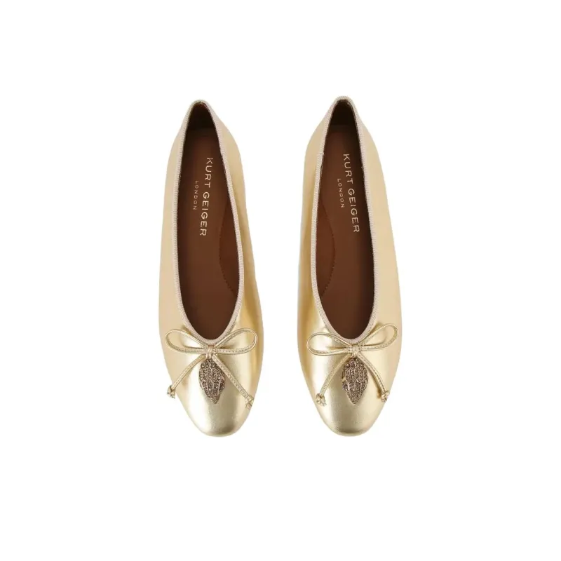 Kurt Geiger London Sloane Casual Single Shoes Women's Gold-3