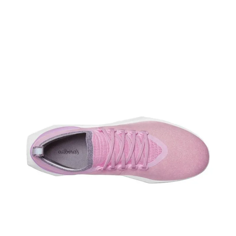 Allbirds Wool Flyer Mizzle Cushioning Low-Top Running Shoes Women's Light Powder-3