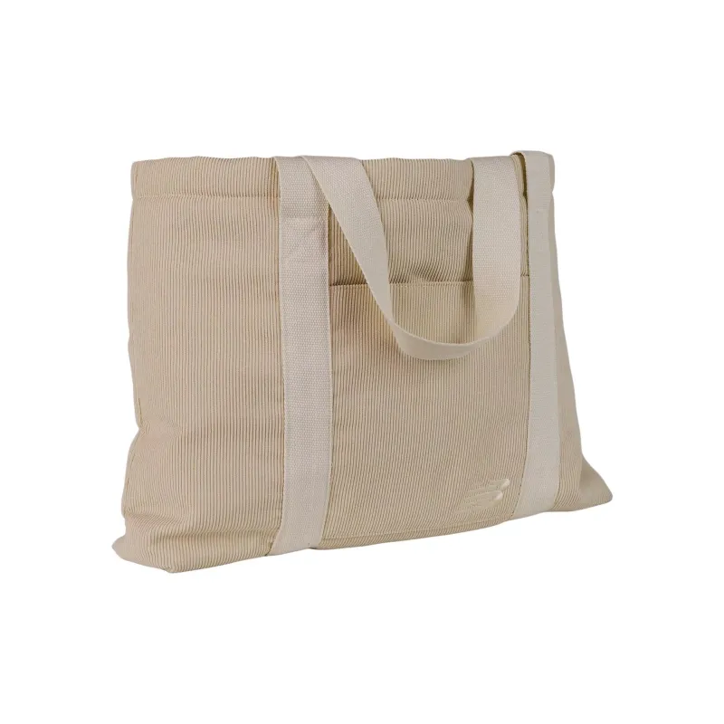 New Balance Corduroy With Cotton Tote Bag, Shopping Bag, Shoulder Bag, Handbag Regular Men's Beige-0