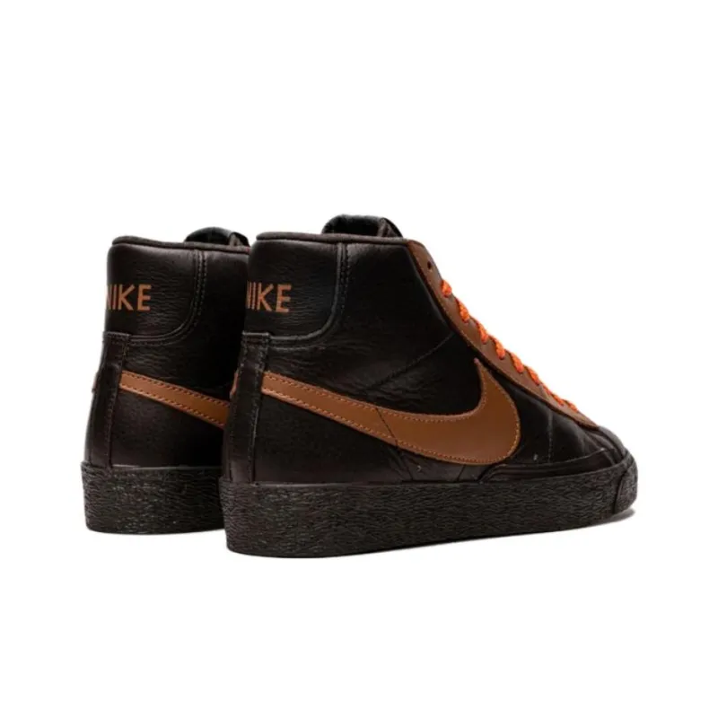 Nike Blazer High Premium Brown British Tan-2