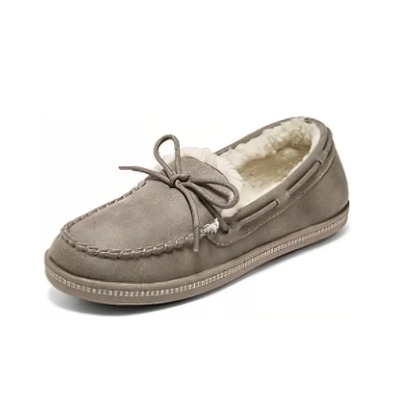 Skechers Loafers Flat Women's Taupe-2