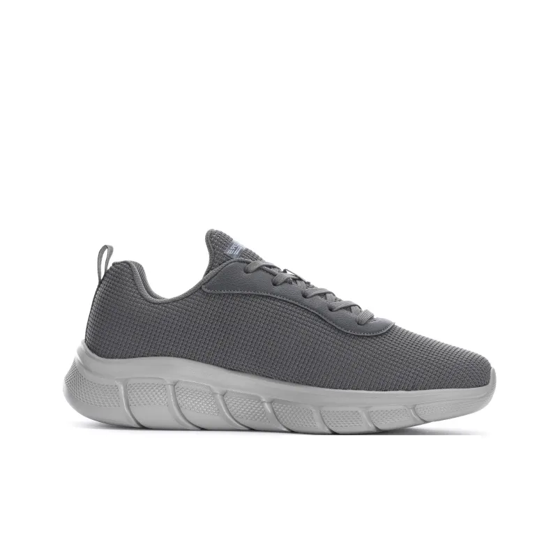 Skechers BOBS B FLEX Slip Resistant, Abrasion Resistant, Lightweight Low Top Casual Running Shoes Men's Gray-1