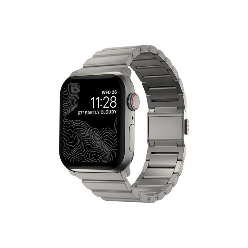FZRT Apple Compatibility Watch Band Stainless Steel Material-0
