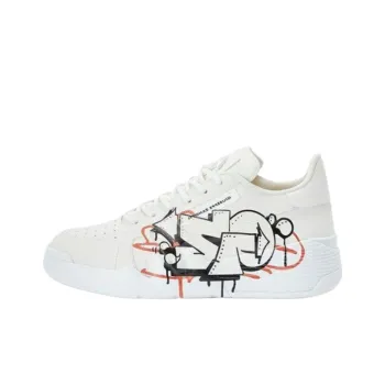 Giuseppe Zanotti Talon Graffiti print Low top Sneakers