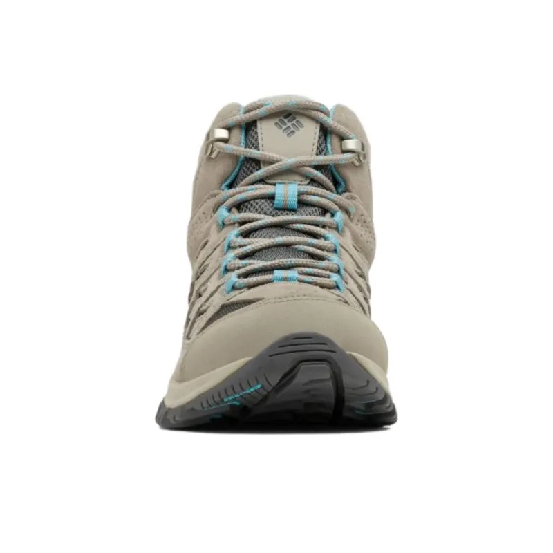 Columbia Crestwood Waterproof And Breathable Mid-Top Hiking Shoes Women's Dark Gray-2