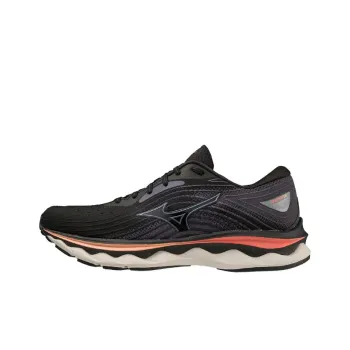 Mizuno Wave Sky 6 'Black Hot Coral' Women's