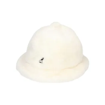 KANGOL Polyester Bucket Hats Unisex White