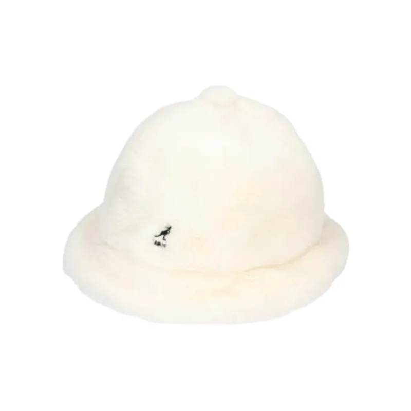 KANGOL Polyester Bucket Hats Unisex White-0