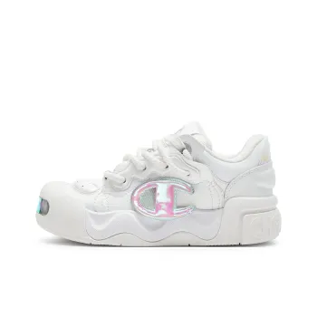 Champion Puffy Shoes AutoSkate V1 Low Top Skateboard Shoes Women's White