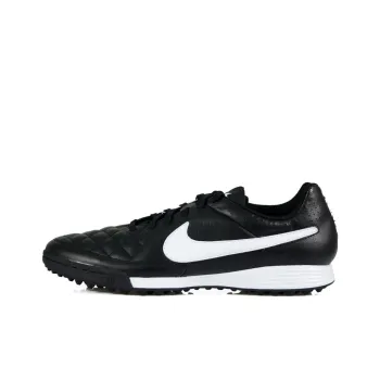 Nike Tiempo Genio Turf Soccer Cleats Black White