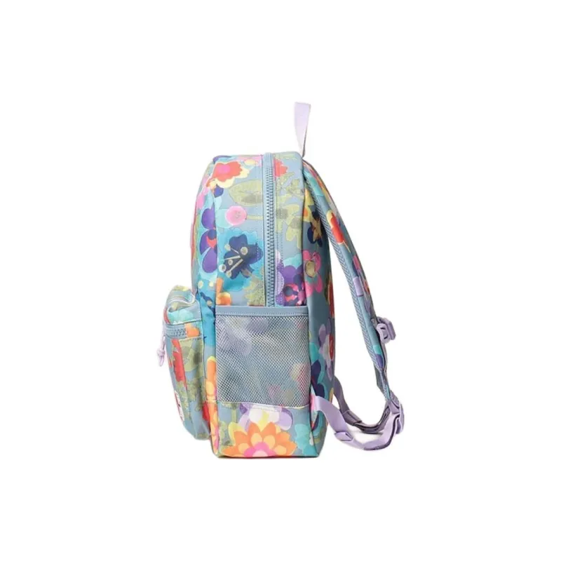Herschel Recycled Fabric Backpack Regular Women's Paper Flower Fade Denim Blue-1