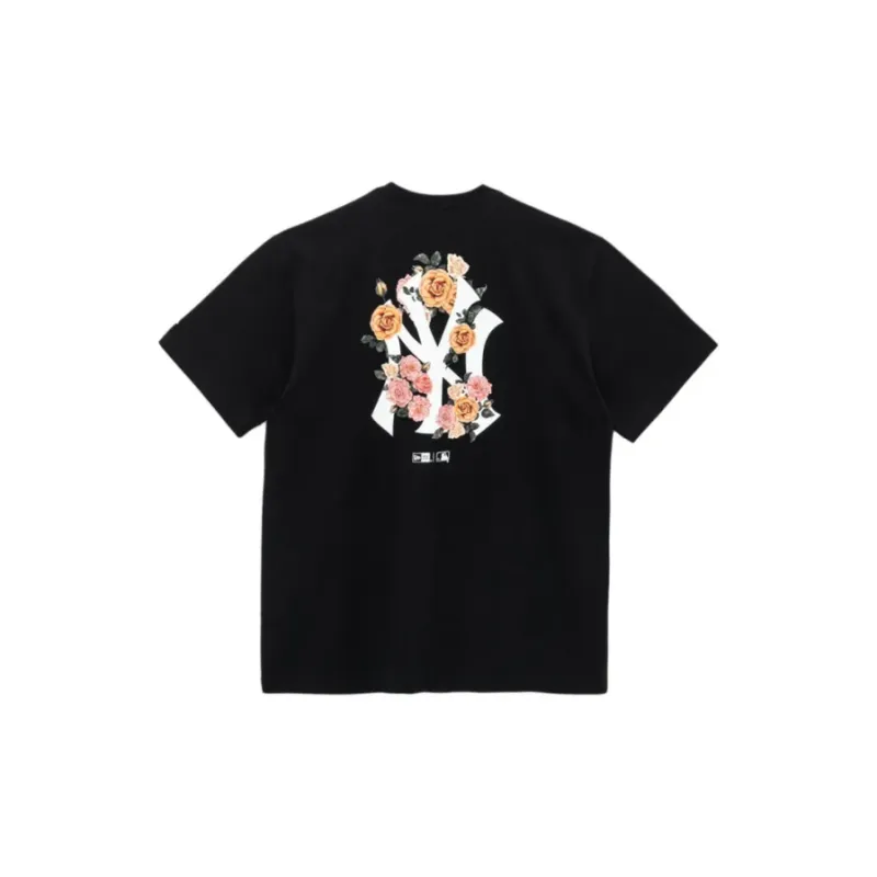 New Era Regular T Shirt Unisex Black-2
