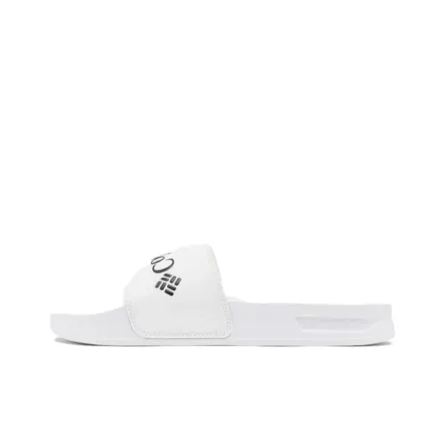 Columbia Hood River Slide Slippers Women's White/Black