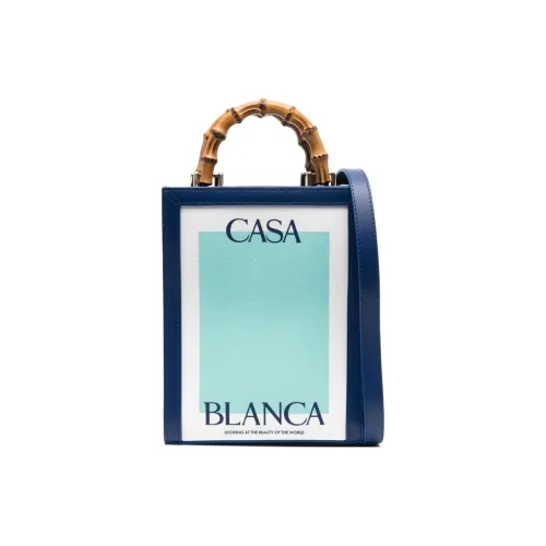 CASABLANCA Casa Canvas Tote Bag