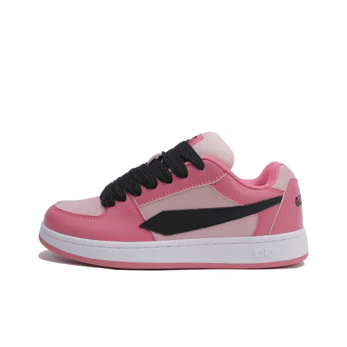 GLO BULL Skateboard Shoes Unisex Low-Top Pink