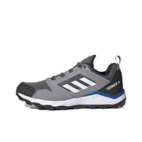 Adidas Terrex para Running Shoes Men Low-Top Gray/Black/White