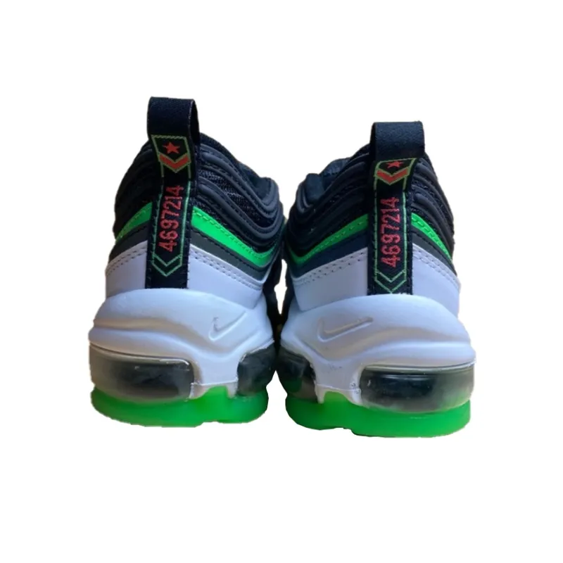 Nike Air Max 97 Black Green Bright Crimson GS-2