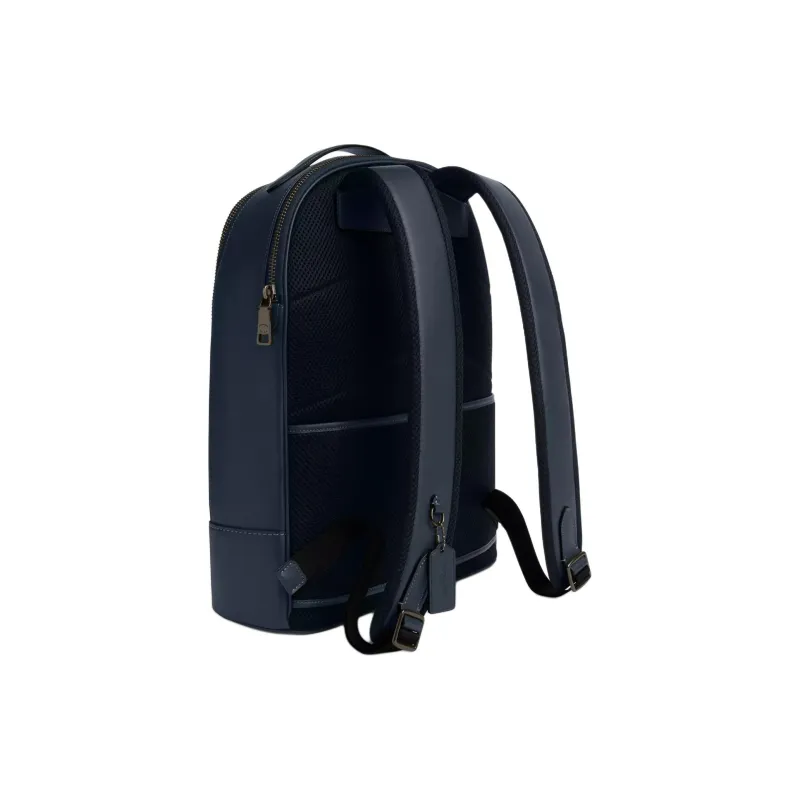 COACH ETHAN Calfskin Backpack Large Size Men's Marine Blue-1