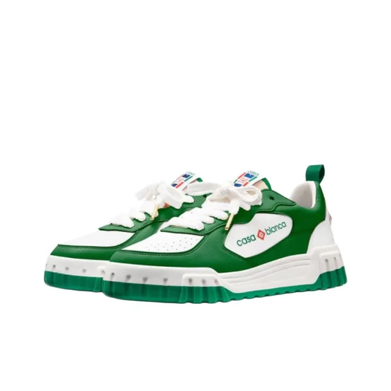 CASABLANCA Court Leather Sneakers-2
