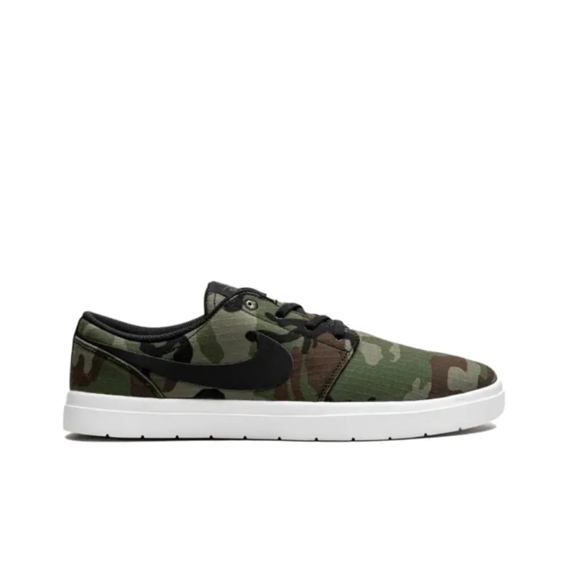 Nike Sb Portmore Ii Ultralight Black White-1