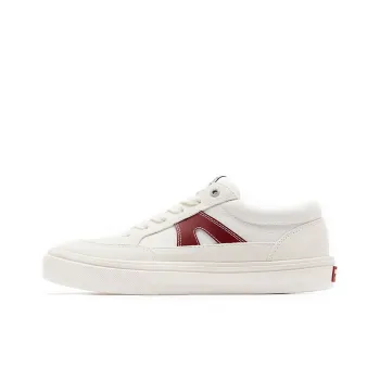 Vision Street Wear Stick Light Low Top Skateboard Shoes Unisex Fishbelly White