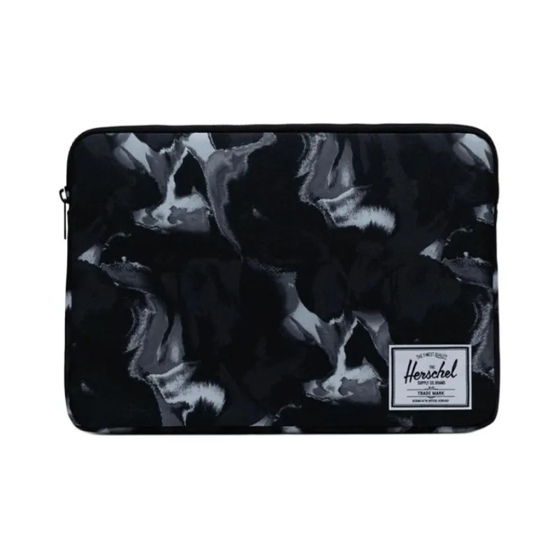 Herschel Fabric Laptop Bag Unisex Dye Wash Black-0