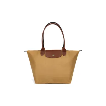 LONGCHAMP Le Pliage Recycled Canvas Canvas Bag Handbags Women's Khaki