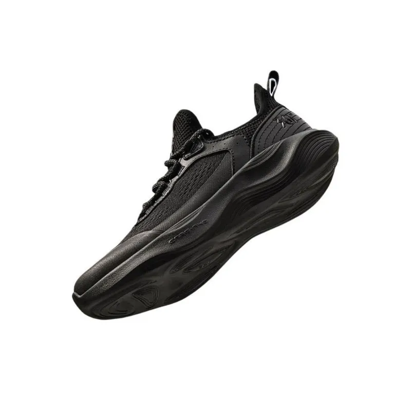361° Breathable Lightweight Low Top Casual Running Shoes Women's Obsidian Black-3