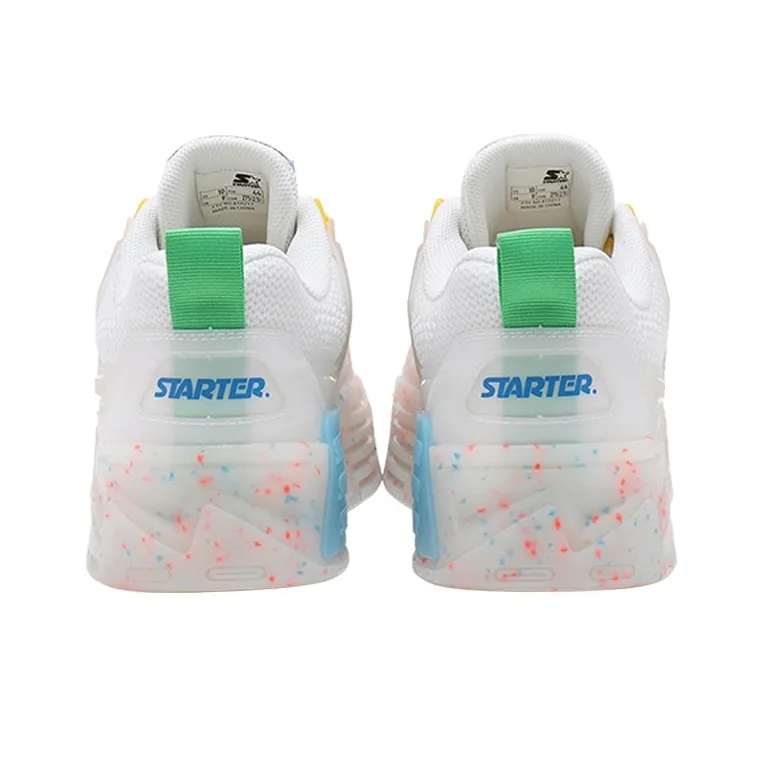 STARTER Skateboard Shoes Unisex Low Top White-4