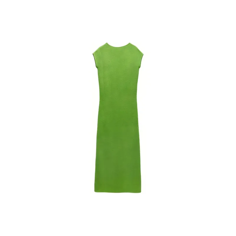ZARA Short-Sleeved Dresses Women's Apple Green-1