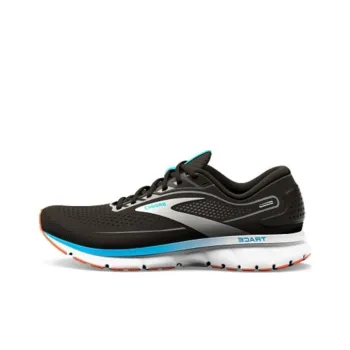 Brooks Trace 2 Slip-Resistant Low-Top Running Shoes Men's Black Blue