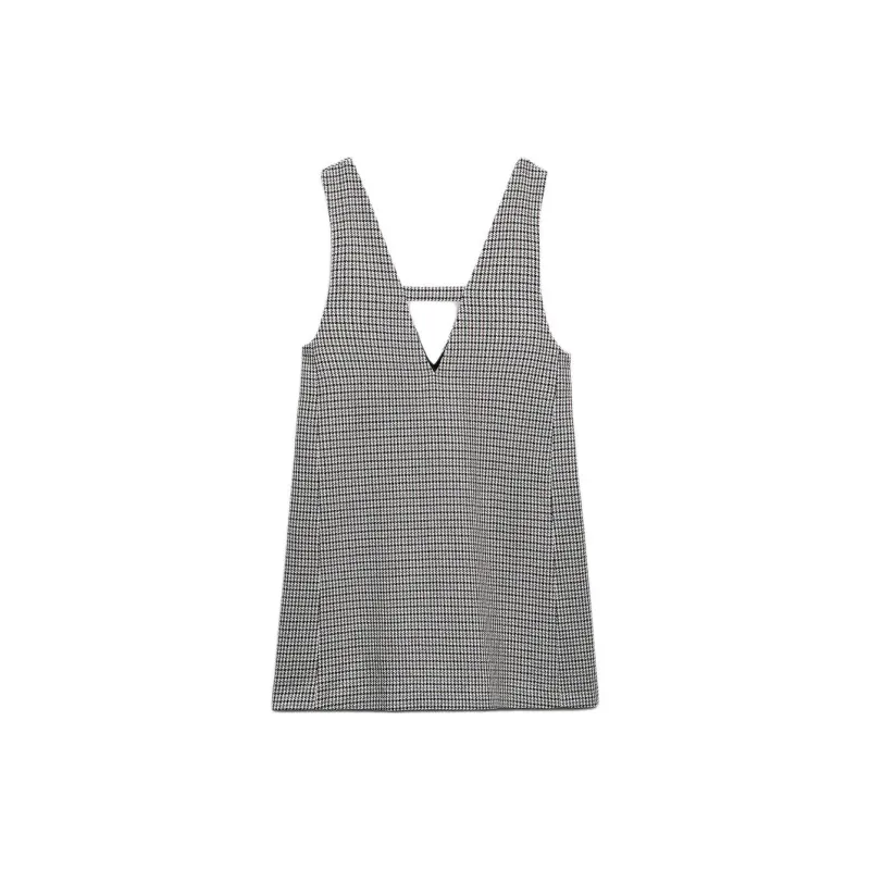 ZARA Sleeveless Dress Women's Multicolor-1
