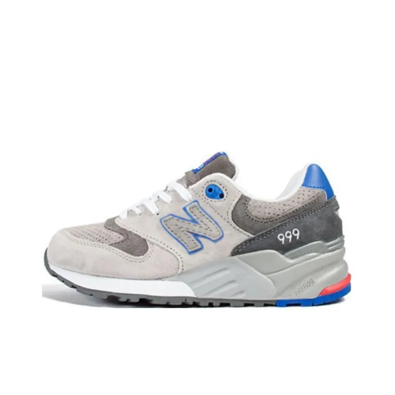 New Balance NB 999 Cushioning Wear Resistant Low Top Running Shoes Unisex Gray-0