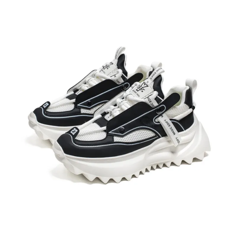 URBAN AUTHENTIC Slip Resistant, Abrasion Resistant, Breathable Low Top Chunky Sneakers Men's-15