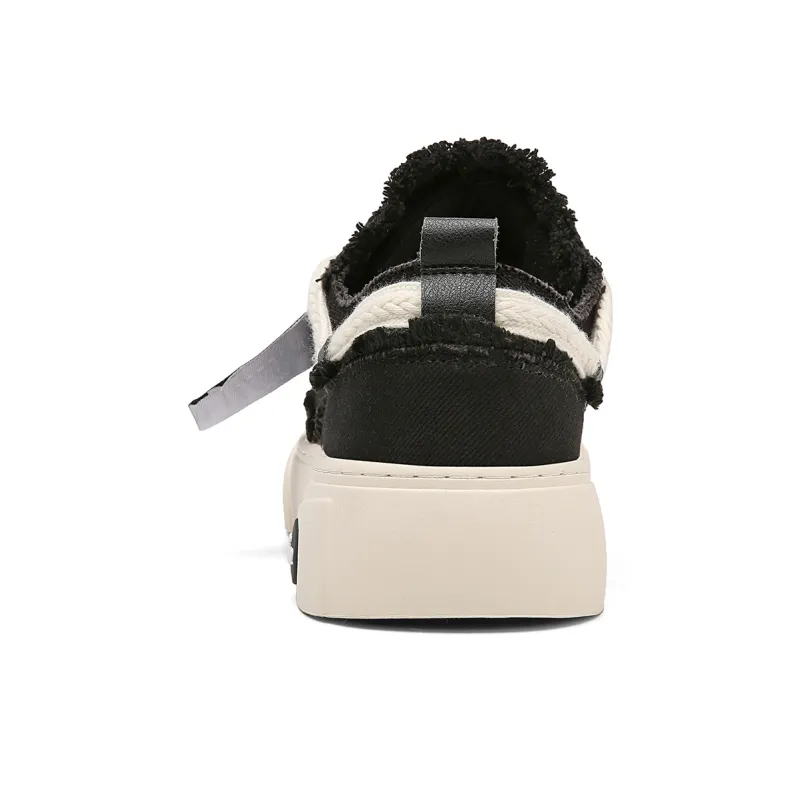 Q-AND Wrapping Anti-Slip Shock-Absorbing And Wear-Resistant Low-Top Skateboard Shoes Unisex-22