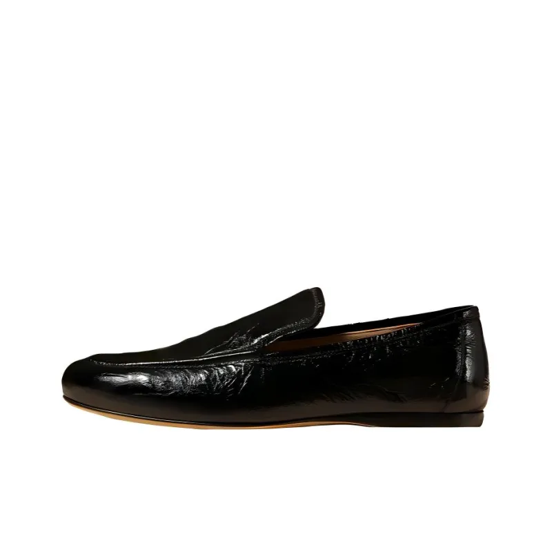 KHAITE The Alessia Crinkled Loafers Women's-0