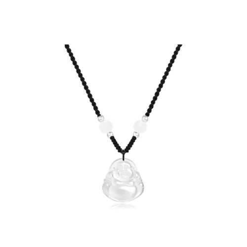 KING TAI SANG Jade Necklaces Unisex