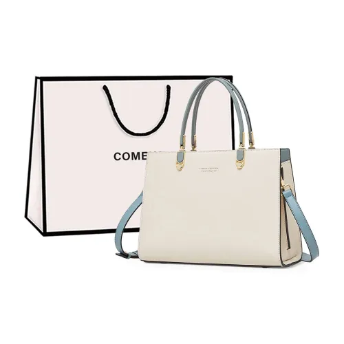 COMELY Handbags Off White