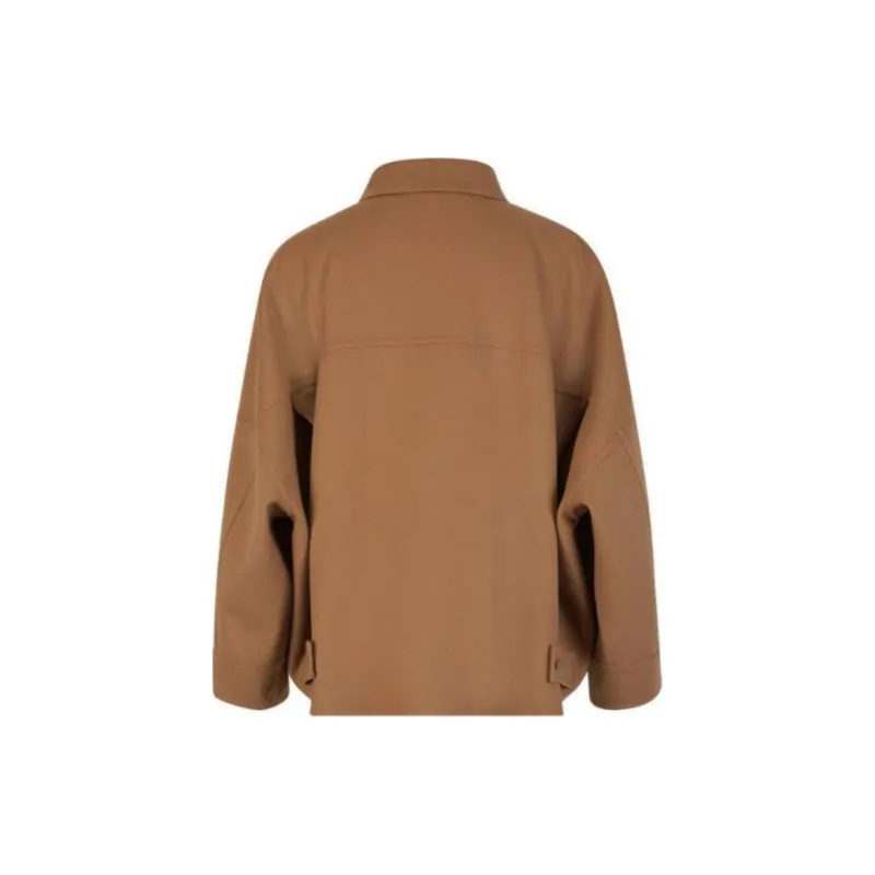 HERNO Drop-Shoulder Button-Up Shirt Jacket-1