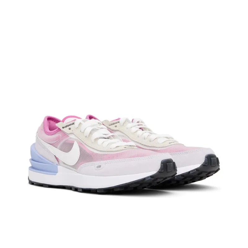 Nike Waffle One GS 'Grey Pearl Pink'-2