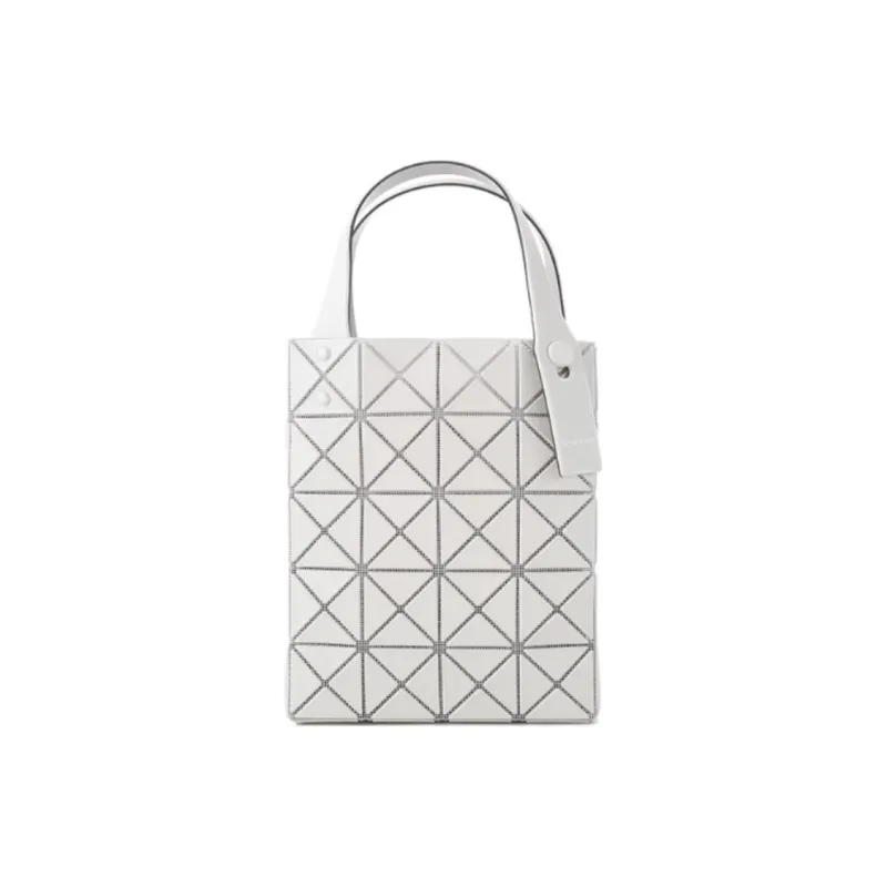ISSEY MIYAKE PVC Tote Bag, Shopping Bag, Handbag Women's White-3